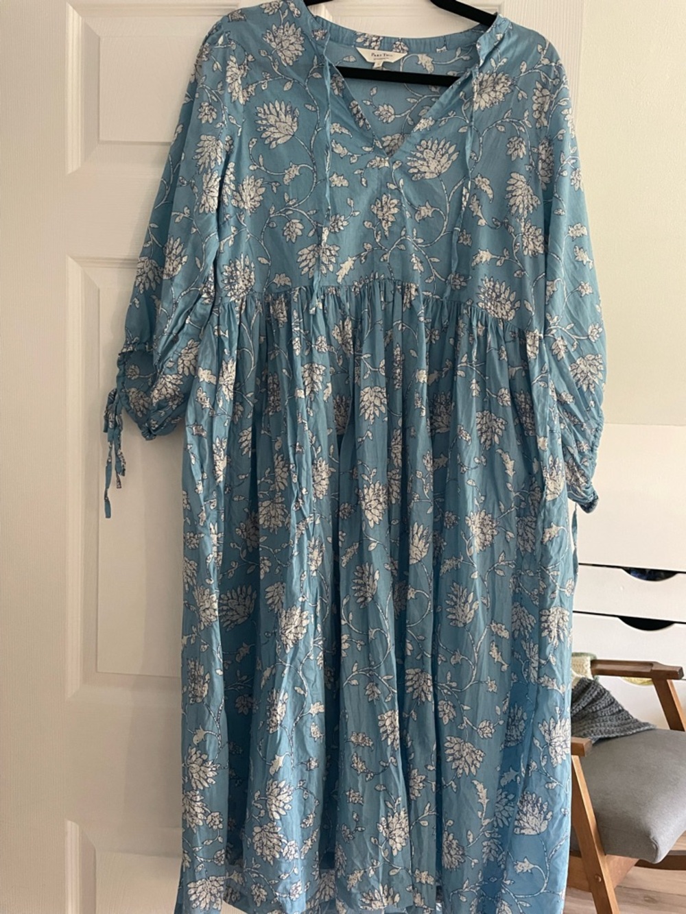 NWOT Cotton Copenhagen Midi Dress - Picture 2 of 4